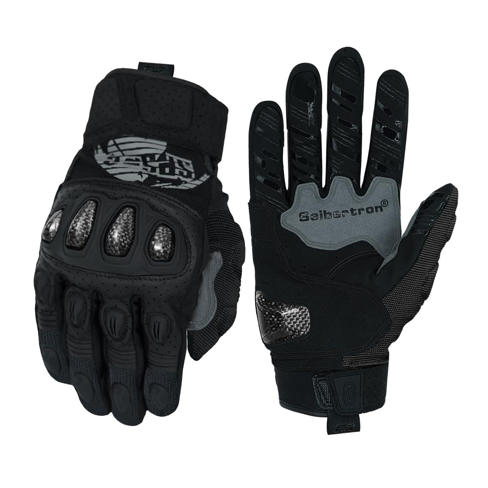 Cybertron Motorcycle Road Smartphone Sports Full Suitable for Mountain and Size L SPS-2 Gloves, MTB, Racing, Compatible, Unisex, Gloves, Finger, BMX,