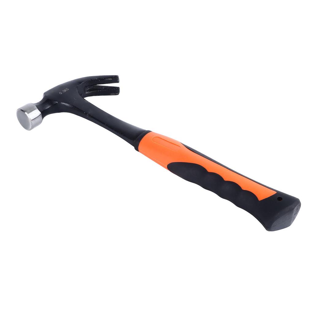 Kleiner Klauenhammer Integrierter Nagelhammer Hochkohlenstoffstahl Tragbares Nagelwerkzeug für Heimwerker und