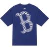 New MLB SS24 T Shirt Unisex Royal Blue 3ATSO0243-43RBS
