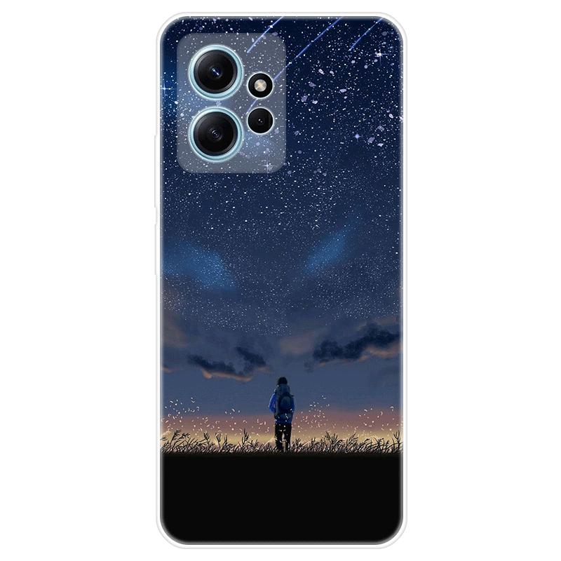 Per Xiaomi Redmi Note 12 Note12 4G Custodia morbida in silicone Cover posteriore Cartoon Phone Case Diversificazione