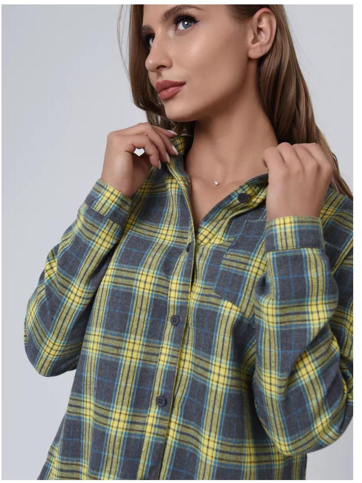 Autumn 2025 Women's Casual Plaid Shirt