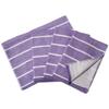Hiorie Face Border Gauze Set of Senshu Towel (Hiorie) Japanese-Made Towels, Towels, 4, Grape,