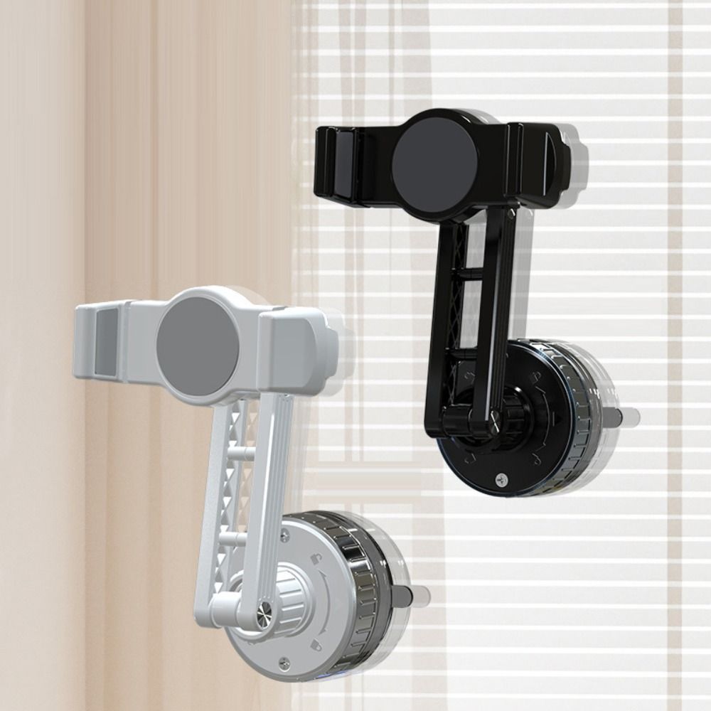 

Vacuum Suction Magnetic Phone Holder 360° Adjustable Tablet Support Phone Stand Live Streaming Black-Clamp