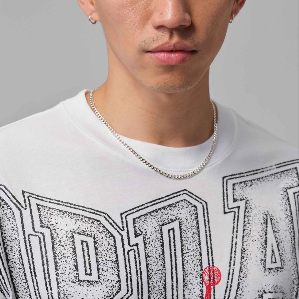 Jordan Printed Crew Neck Short Sleeve T-Shirt Men Tops IQ0708-100
