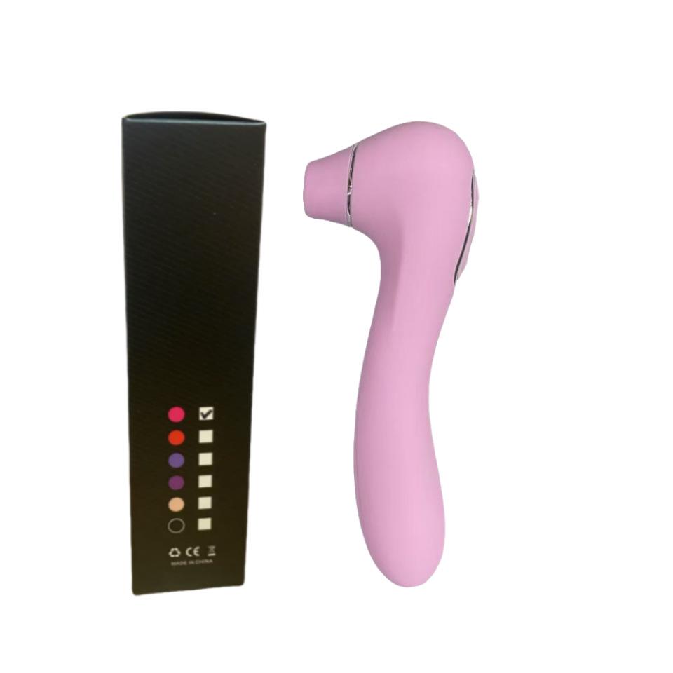 10-Mode Silicone Vibrating Female Massager with Magnetic Suction