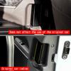 For Mitsubishi Delica D:5  2024 2025  ABS Carbonfiber Middle Door Handle Switch Glitter Inner Handlecover Car Accessories