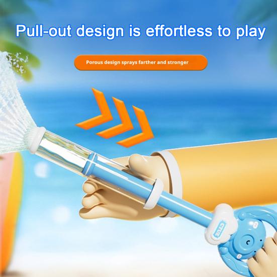2Pcs Water Play Toys High Pressure Water Sprayer with Animal Handles Large Capacity Pump Portable Water Sprayer