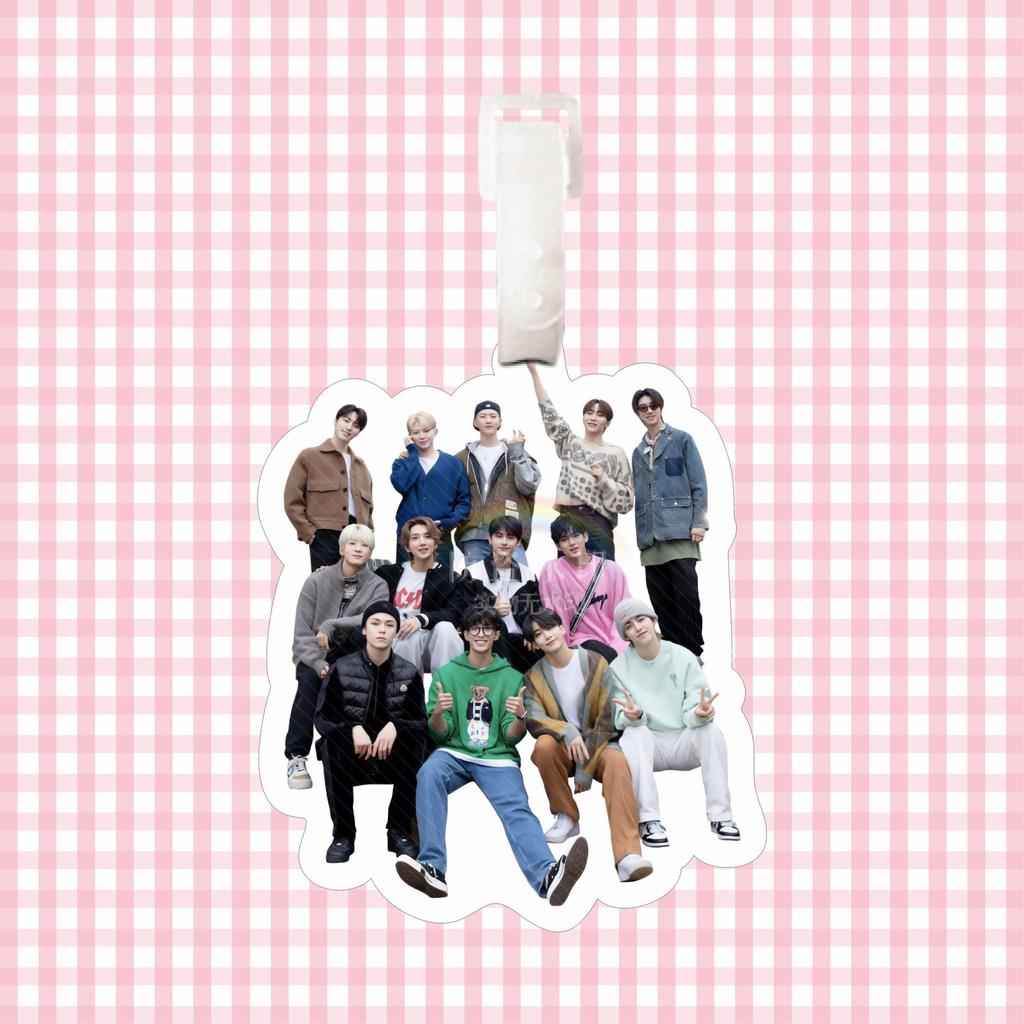 Yoon Jeonghan Seventeen Luggage Tag Keychain Ornament
