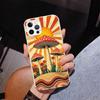 Boho Hippy Mushroom Sunrise Phone Case For iPhone 13 12 Mini 11 Pro Max XS XR X SE 7 8 Plus 5S 5 6S 6 Gift Print Cover Fundas