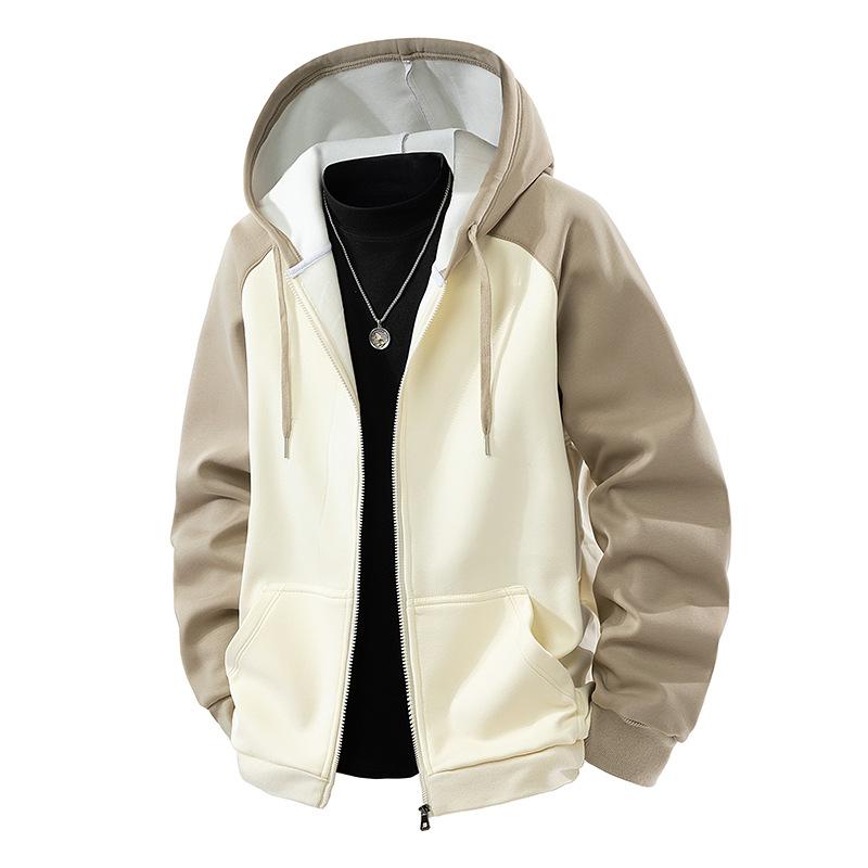 Autumn Fashion Hooded Jacket Jacket Men's Autumn Teen Cardigan Casual Versatile Jacket
