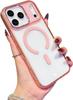 Transparent Acrylic Magnetic Phone Case For iPhone 17 Pro Max Air 16 15 Plus 14 13 For Magsafe Wireless Charge Slim Fit Cover