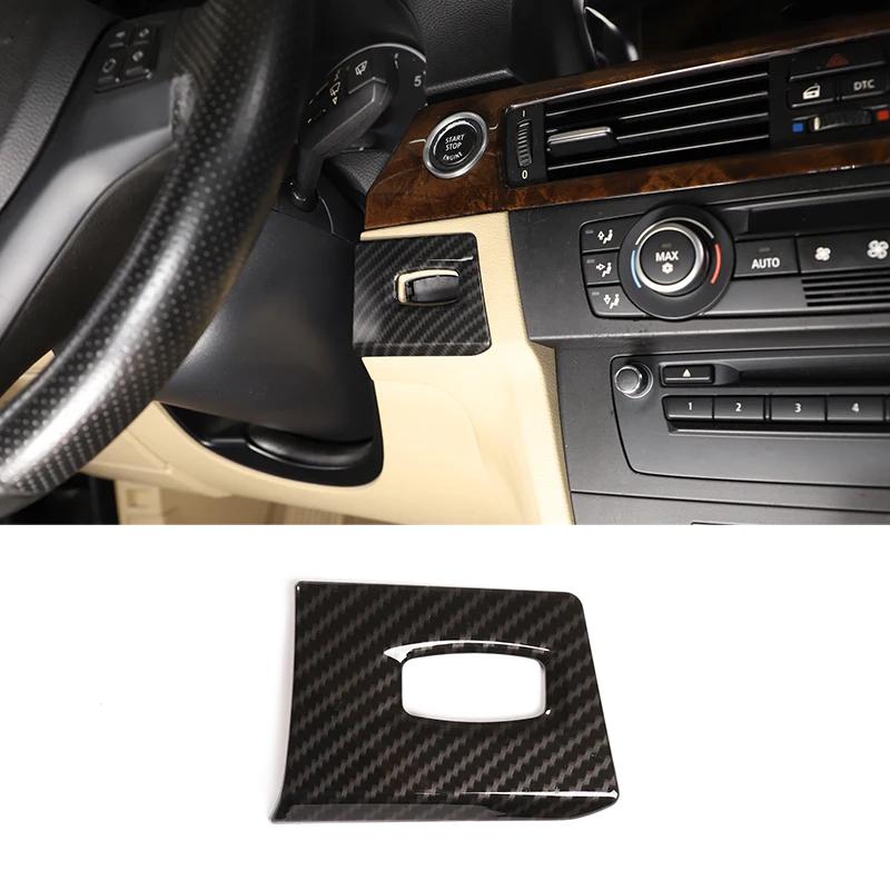 

For BMW 3 Series E90 2005-2012 LHD ABS Carbon Fiber Interior Kit Dashboard Center Console Gear Shift Panel Cover Trim Stickers