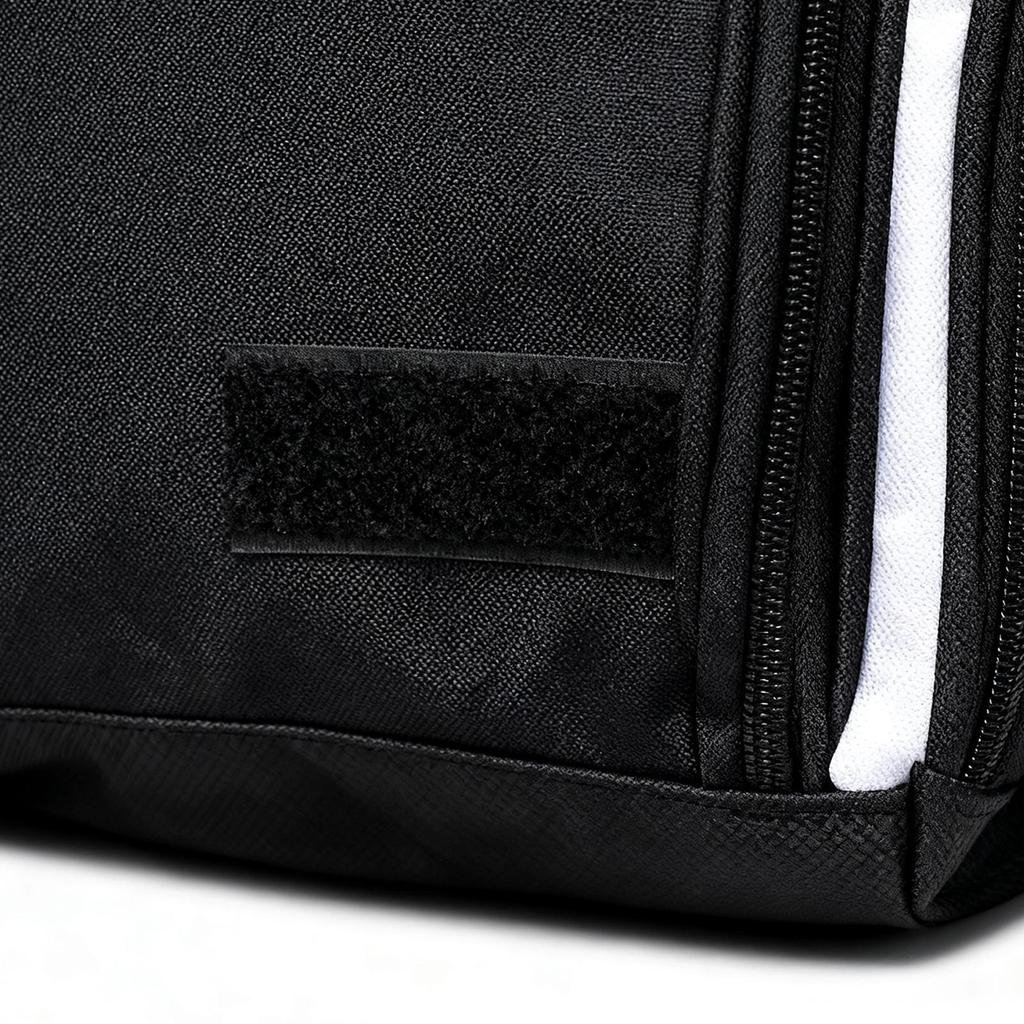 Shoe Bag Zippered Organizer With Handle Golf Shoe Carrier With Side Accessory Pockets For Travel Indoor Outdoor Backyard Driving