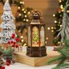 Luminous Hexagonal Rotating Snow Globe Lantern Music Box - Christmas Gift for Children