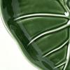 Spoon Rest Multifunctional Heat Proof Ceramic Cute Decorative Green Leaf Spoon Holder for Kitchen Ceramic