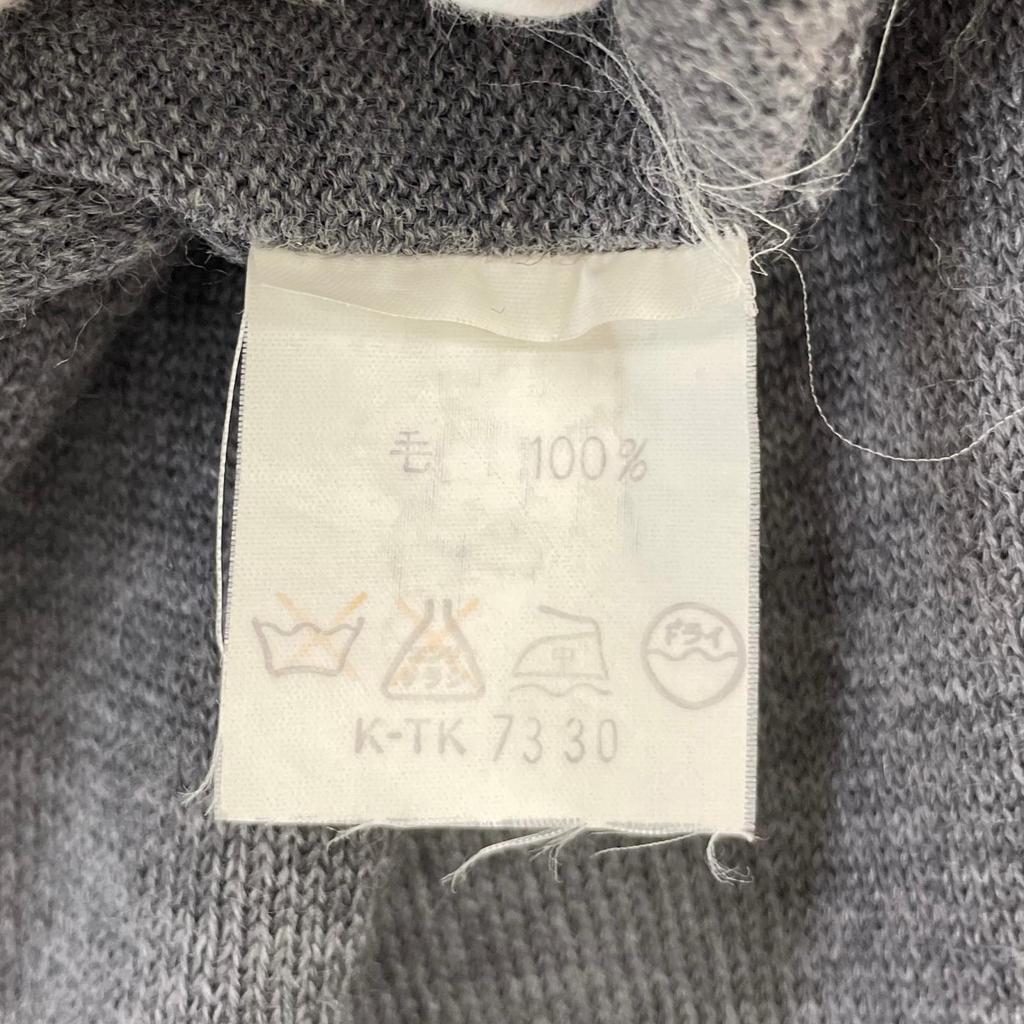 Royal Flush  Plain Long Sleeve Knit Gray Women M Used