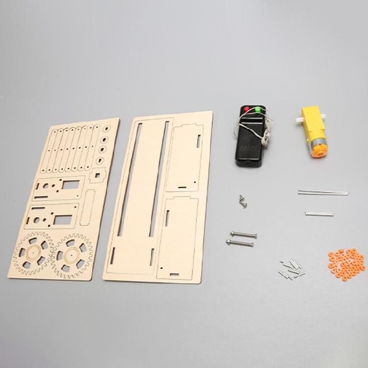 DIY Electric Folding Security Gate Kits Invention Education Toy Science Physical Experiment Kits Learning Toy Stem Toy