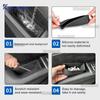 Car Door Handle Storage Box for Subaru Forester 2025 2026 2027 Silicone Organizer Tray Interior Accessories Anti-Scratch