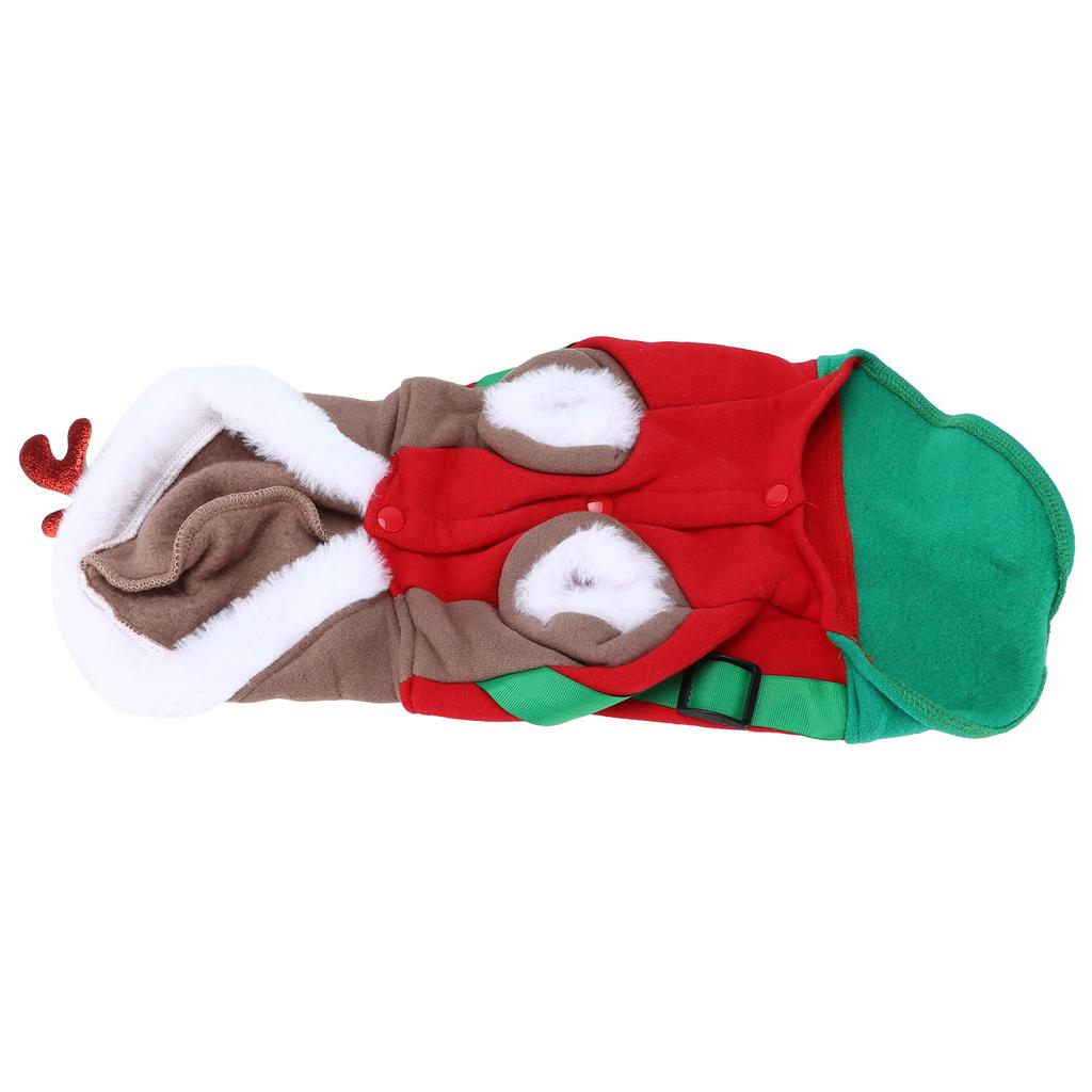 Pet Christmas Costume Autumn and Winter Seasons Cute Deer Costumes for Small and MediumSized Dogs