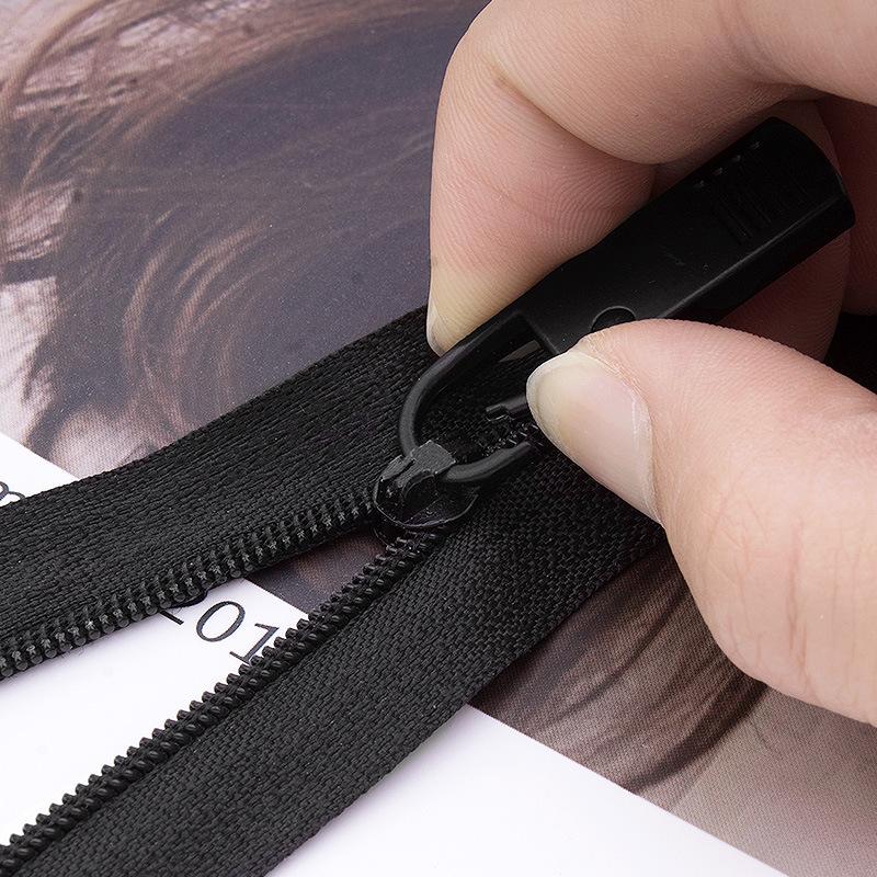 Removable Zipper Slider Puller Universal Zipper Pull Tab Repair Kit Replacement For Broken Buckle Clothing Suitcase Bag Zipper