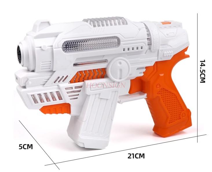 Bubble Gun Sound Light Music Electric Full-Automatic Blowing Machine Children'S Day Gift