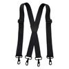 Stylish Classical Suspenders Adjustable Suspenders Elastic Chain Metal Clip Dark Elastic Belt for Wedding Business Wear