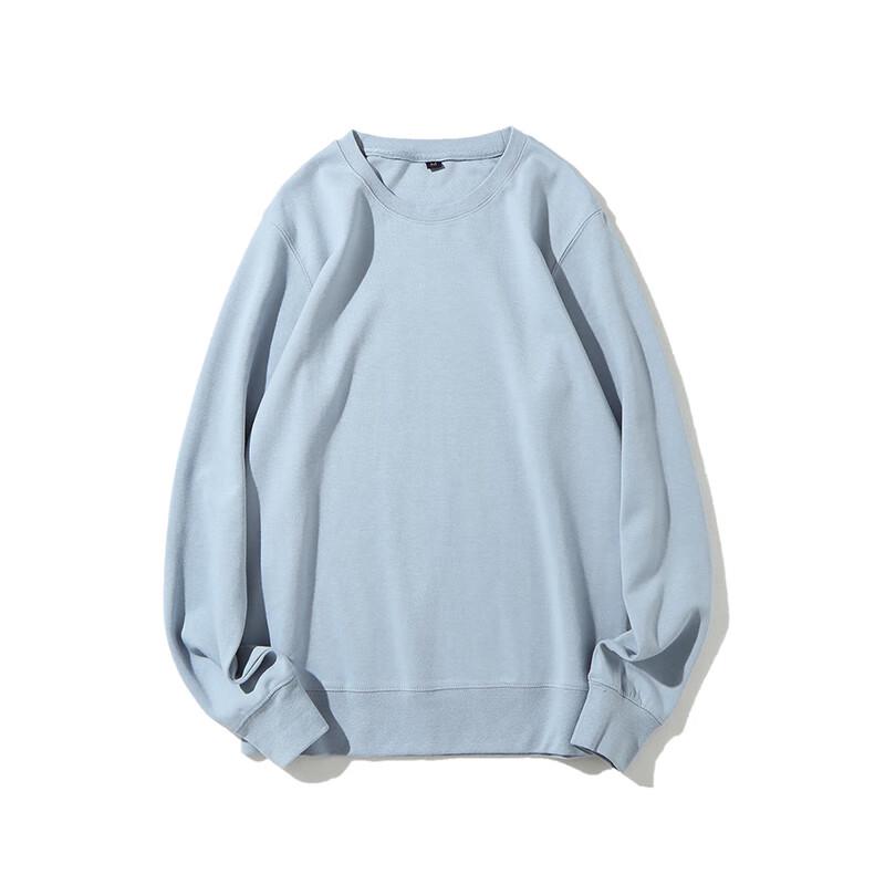 Qishuo Women's Basic Round Neck Sweatshirt