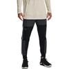 Under Armour Quick-Dry Solid Color Logo Print Elastic Cuff Casual Pants Men Bottoms Black 1370466-001