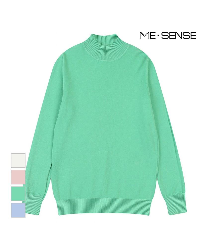 MESENSE Mock Neck Simple Knit_Mb32Knpd05Z