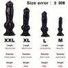 Realistischer Tierpenis-Dildo, Analplug, Prostatamassage, G-Punkt, Stimulation der Klitoris, starker Saugnapf, riesiger Weichtier-Penis, S/M/L/XL/XXL, Sexspielzeug