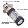 High Power P15D Motorcycle LED Headlight Fog Light Lamp Bulb Projector 6500K 2x