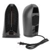 Desktop Air Heater Electric Powerful Mini Fast Radiator Fan Energy Saving Room Warmer Black