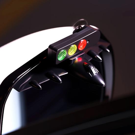 Car Rearview Mirror Rain Shield with Wind Lights Universal Rain Guard for Car Side Mirror Anti-Fog Weather-Resistant Car Accessories