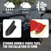 X AUTOHAUX Spoiler Wing Shark Fin Style Diffuser Roof Shark