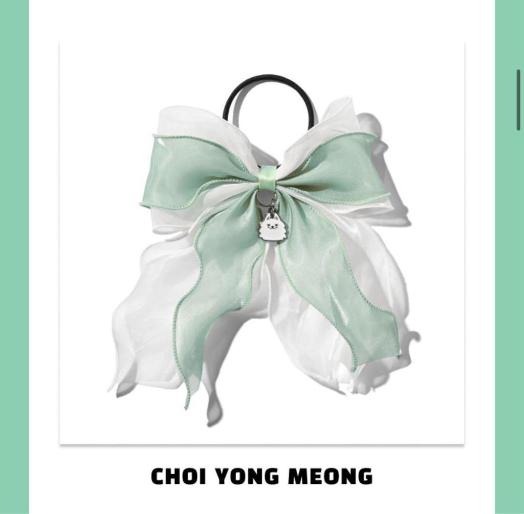 [USED] TXT Pulpadu Hair Tie & Soobin Photo Card