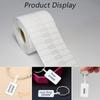2500Pcs/Roll Jewellery Price Stickers Jewelry Identification Adhesive Label Hang Tag