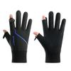 Automne et hiver velours imperméable rabat complet doigt entier extérieur conduite plats à emporter fitness sports antidérapant résistant à l'usure coupe-vent gants d'équitation