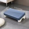 Stable Ergonomic Foot Rest for Under Desk Oblique PP Foot Stool Enhanced Circulation Improve Comfort Foot Rest Office Use