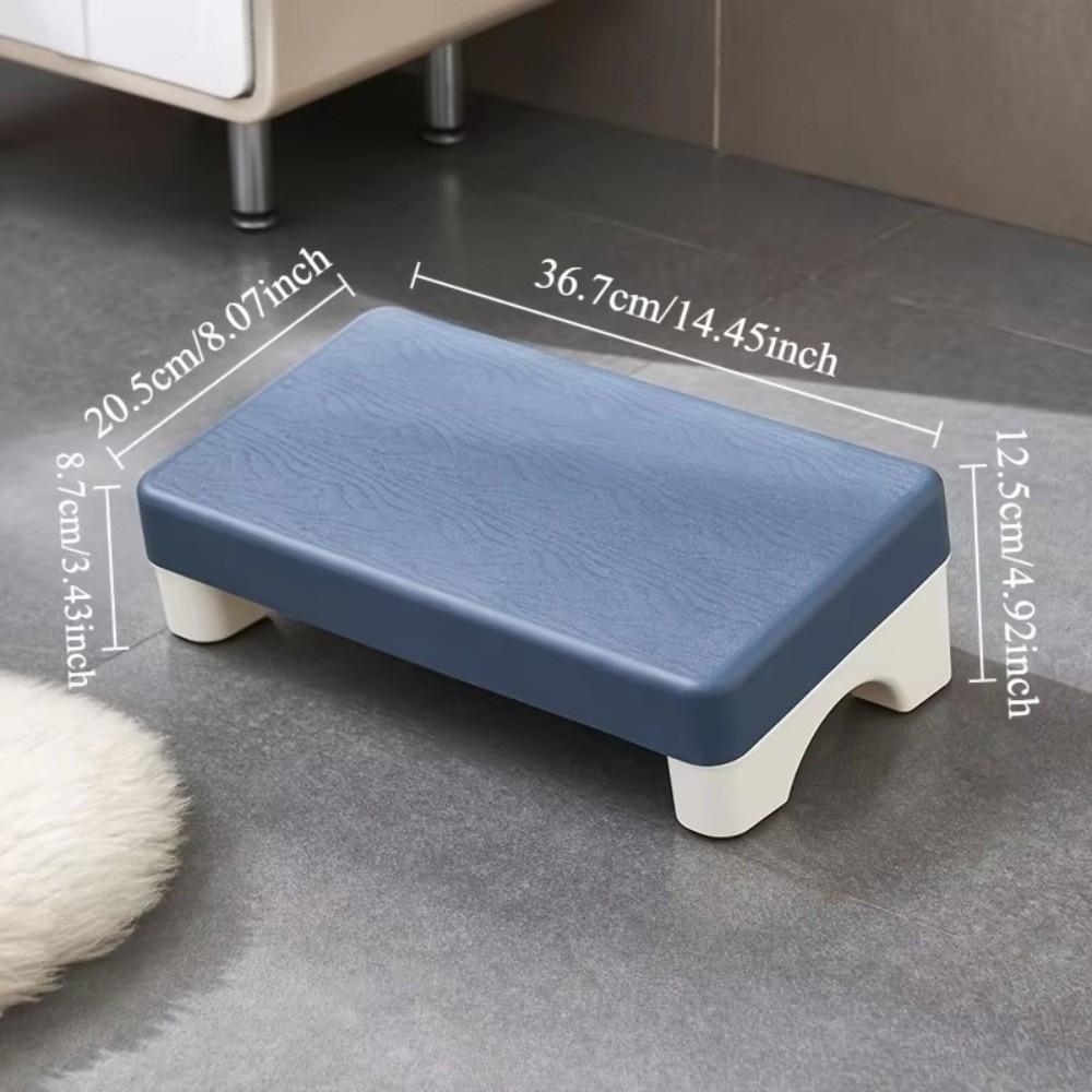 Stable Ergonomic Foot Rest for Under Desk Oblique PP Foot Stool Enhanced Circulation Improve Comfort Foot Rest Office Use