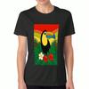 Tropical Toucan Bird Wounisex Cotton T Shirt, Premium Cotton Graphic Print, Durable, Relaxed Fit Fashionable Tee, Tropical Rainforest Jungle Parrot Lo