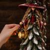 Schneemann Weihnachtsfiguren Set von 3 Wald-Thema Winterurlaub Kamindekoration