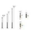 Stereo Radio Anti-noise 9/11/16 Inch Car Signal Antenna Car Aerials Car Roof Mast Whip Car Antenna