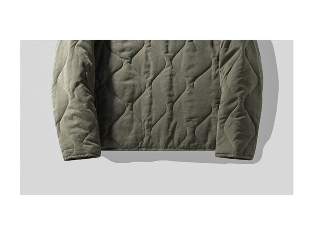 Men's American Casual Retro M65 Quilted Liner Jacket - Padded Autumn/Winter Hunting and Workwear Outerwear