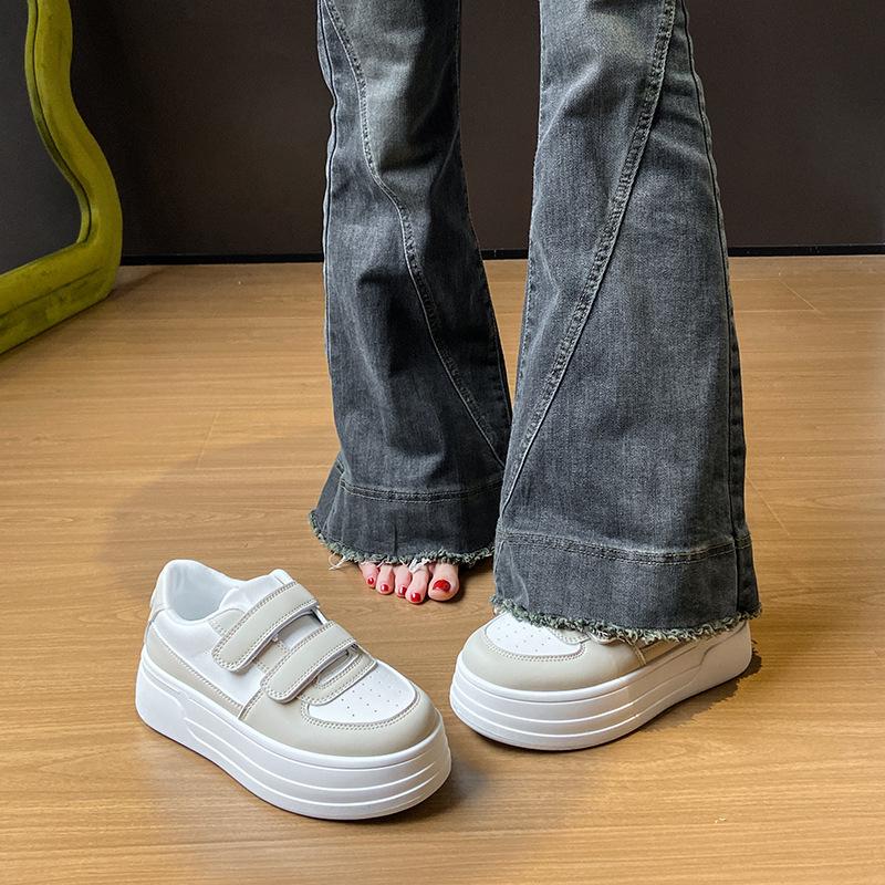 2025 Little White Shoes Women's Spring New Korean Version Ins Female Student Leisure Sports Versatile Nurse Shoes Tide BK6906