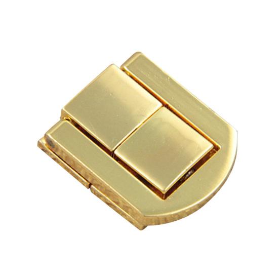 

Винтажный Ретро Сплав Квадратный Багаж Ювелирные Изделия Подарочная Коробка Застежка Пряжка Защелка Засов Замок золотистый
