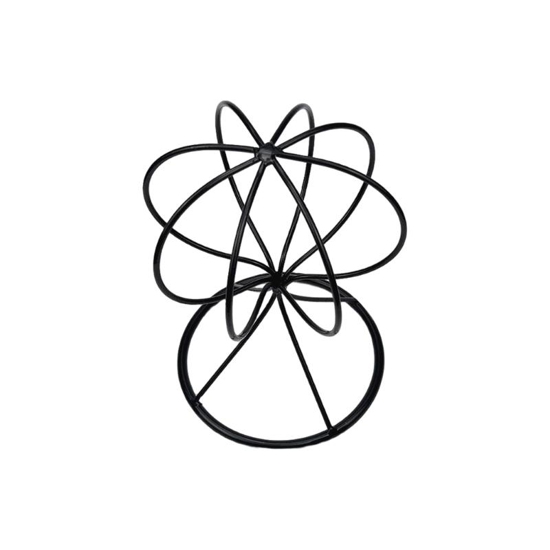 Iron Hat And Wig Display Stand Featuring Modern Designs and Easy Maintenance Home Organization Storage Solution