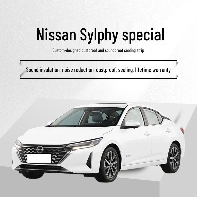 Nissan Sylphy Door Seal Noise Reduction & Dustproof Rubber Strip Kit 12-14 New Sylphy Full Set + Console + Gift Pack