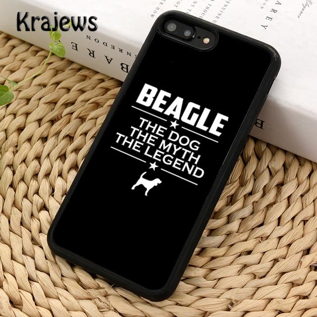 Krajews Beagle Puppy Dog Phone Case Cover For iPhone 17 Air 16 15 14 Plus 12 13 Pro Max Coque Shell Fundas