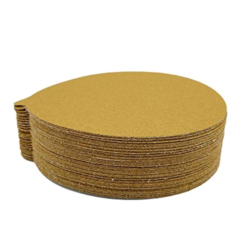 50 Stück Schleifscheiben, 6 Zoll Schleifpapier mit selbstklebender Rückseite, rund, selbstklebendes Schleifpapier für die Holzbearbeitung, Metalllackierung, Automobilarbeiten