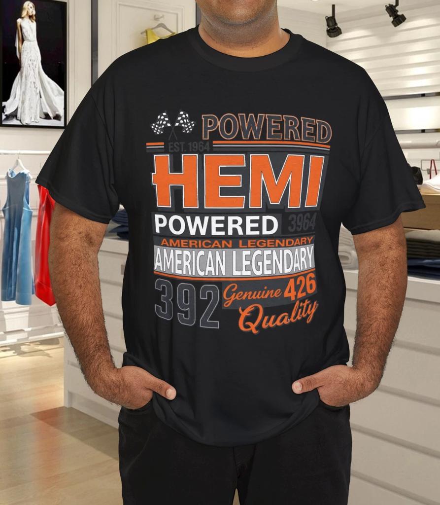 Powered Established 1964 Black T- Shirt
